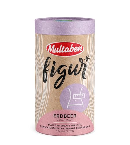 Multaben Diät Shake Erdbeere – proteinreicher Abnehm Shake, 440g