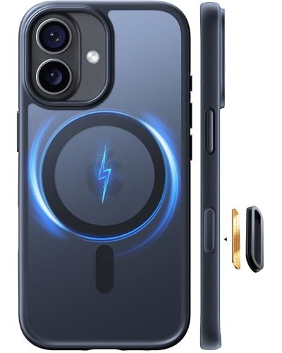 TORRAS Guardian-Mag für iPhone 17 Hülle für MagSafe Militärschutz Schwarz