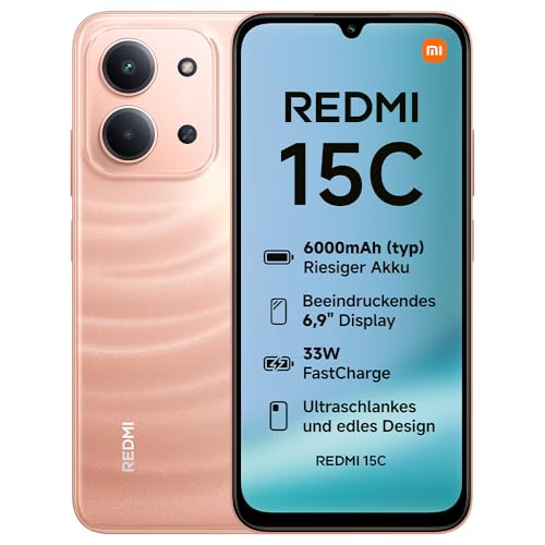 XIAOMI Redmi 15C Smartphone 4GB+256GB, 6,9