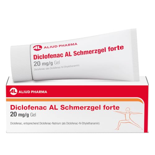 Diclofenac AL Schmerzgel forte 20 mg/g, 180 g, extra stark, ALIUD PHARMA
