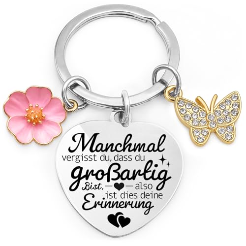 YISCOKO Geschenke für Frauen Adventskalender Füllung Adventskalender -Schlüsselanhänger für Frauen Gute Besserung Geschenke Mama Schwester Kollegin Geburtstagsgeschenk.