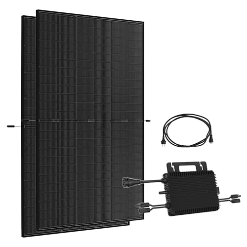 Balkonkraftwerk 800W Pro-Set - 2x 450W N-Typ Modul, Hoymiles HiFlow Pro