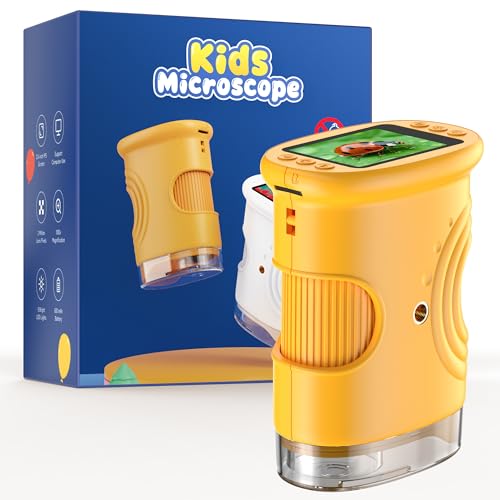 1000X Digital Mikroskop für Kinder Lupe: Handy Taschenmikroskop mit 2.0