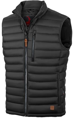 Höhenhorn Westalm Herren Weste Steppjacke Schwarz Gr. 3XL
