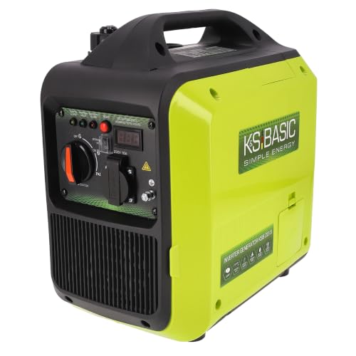 K&S BASIC KSB 20i S Inverter-Generator 2000 W, Stromerzeuger Benzin,tragbar
