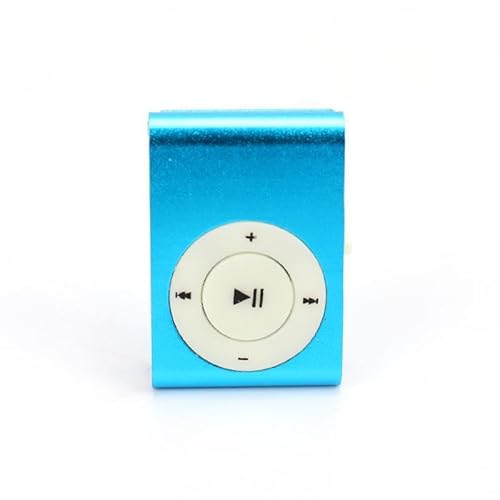Ghzste -MP3 -Player, Tragbarer Digitaler Musik -Medienspieler, 3,5 Mm USB2.0 MP3 -Player mit Clip -Support, Support Memory Card Zum Laufen, Radfahren, Wandern, Klettern und Yoga (b)
