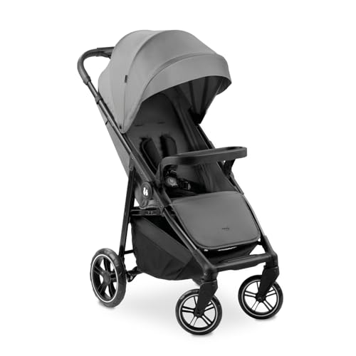 hauck Kinderbuggy mit Snack Ablage & Becherhalter, Shop N Care Grey