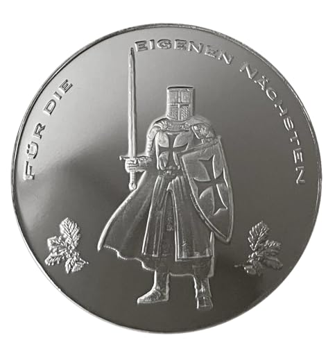 Sternkopf Thaler, ½ Unze Silber .999, Motiv: Für die letzten Ritter unserer Zeit