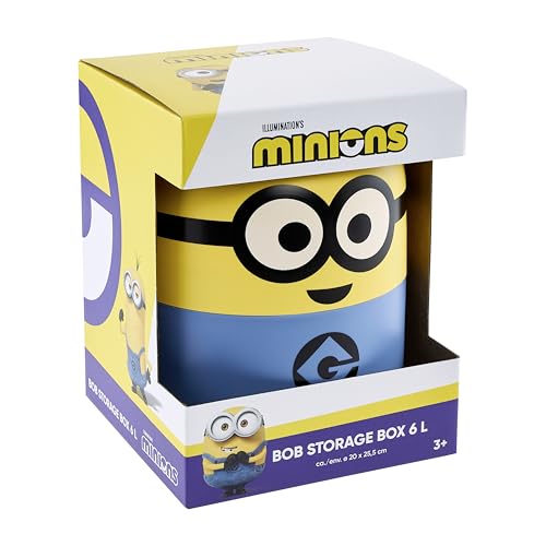 keeeper bob Minions Aufbewahrungsbehälter, 6 l, Sunny Yellow