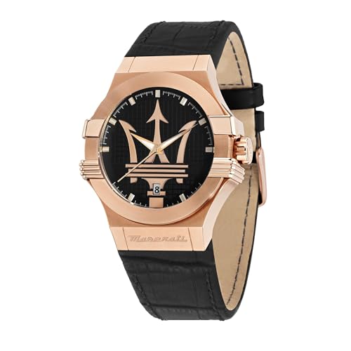 Maserati Herrenuhr, Uhrzeit, Datum, Analog, 42 mm, Potenza-Kollektion Limited Edition – R8851108036