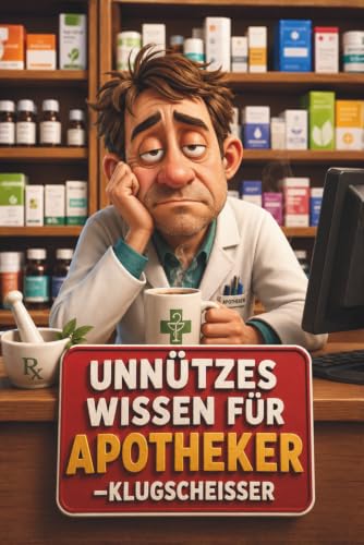 Unnützes Wissen – Apotheker:innen-Klugscheißer 100 witzige Fakten als Geschenk für PTA, Pharmazeut:innen & Rezept-Alltagserprobte