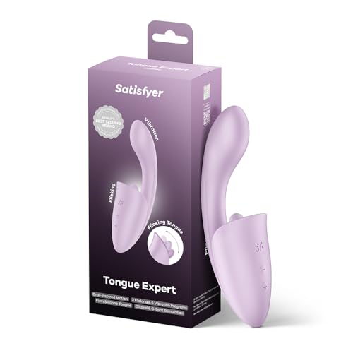 Satisfyer Tongue Expert | Silikon Vibrator | wasserdicht (IPX7) | Sex Toys