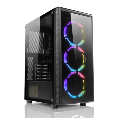 shinobee AMD Ryzen 9 6900HX 16-Thread Deluxe Gaming Aufrüst-Computer mit 3 Jahren Garantie! - 8 GB AMD Radeon RX 680M Raytracing - 550W Gigabyte P550SS 80+ Silber - WLAN - #8544