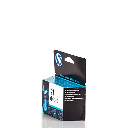 HP 21 Black Original Ink Cartridge, C9351AE#UUQ