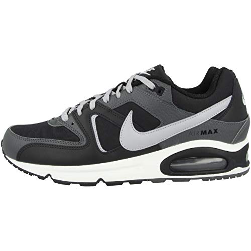 Nike Air Max Command Leather Laufschuhe für Herren, Schwarz, 42.5 EU