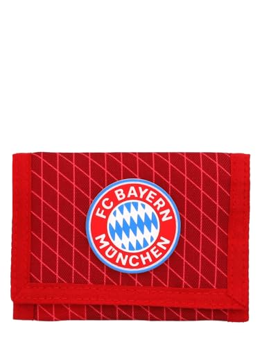 FC Bayern München I Geldbeutel I Portemonnaie I Unisex I Rot I Schule I Kindergeldbeutel