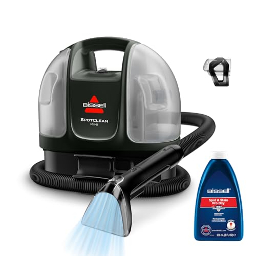 Bissell SpotClean Mini Polsterreiniger Gerät mit Kabel, Tragbarer Teppichreiniger, Optimal für schnelle Reinigungen, Kompakt & Leicht Waschsauger, Mobiler Nasssauger für Auto, Boot, Sofa & Mehr, 41491