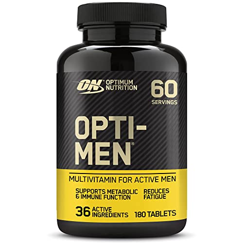 Optimum Nutrition Opti-Men Multivitamin, 180 Tabletten, 2-Monats-Vorrat