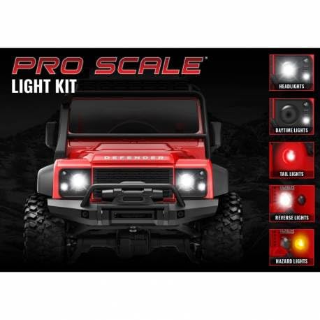 TRAXXAS Pro Scale LED Licht-Set komplett TRX-4M Defender