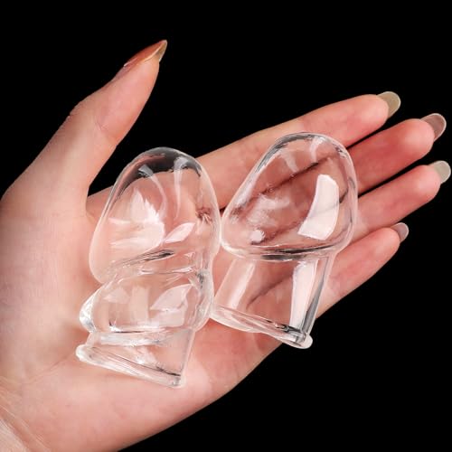 2er Pack Penismanschetten, Eichel Ring Penis Sleeve Penis Hülle Penishülle für Penisvergrößerung, Verzögerte Ejakulation, Eichelkondom, Sexspielzeug Für Männer und Paare