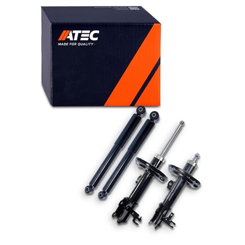 ATEC Germany 4x Gasdruck Stoßdämpfer Vorne und Hinten Federbein, Kompatibel mit OPEL SIGNUM CC (Z03), VECTRA C (Z02), VECTRA C Caravan (Z02), VECTRA C CC (Z02)