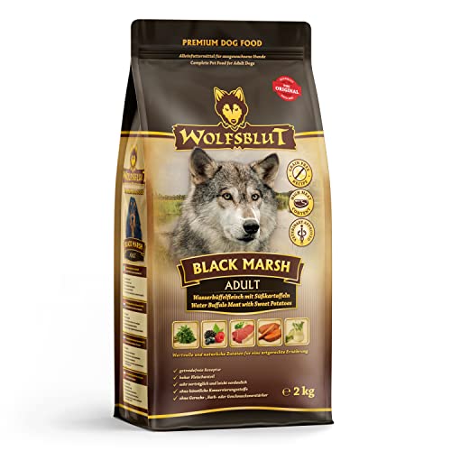 Wolfsblut - Black Marsh - 2 kg - Wasserbüffel - Trockenfutter - Hundefutter - Getreidefrei