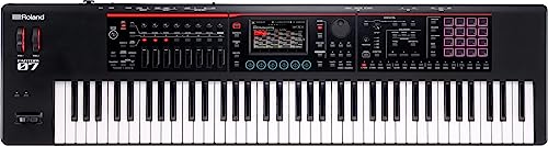 Roland FANTOM-07 SYNTHESIZER KEYBOARD – 76er-Tastatur mit Velocity | Tausende elektronische & akustische Roland Sounds | ZEN-Core und SuperNATURAL Technologien | TR-REC Sequencer