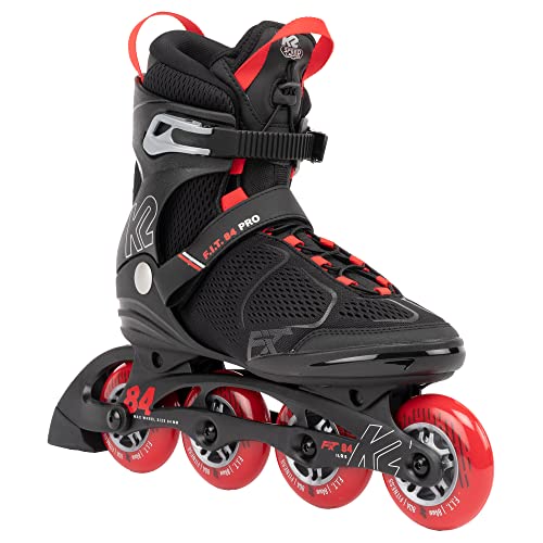 K2 Skates Herren Inline Skates F.I.T. 84 PRO, Black - red, 30G0515.1.1.110