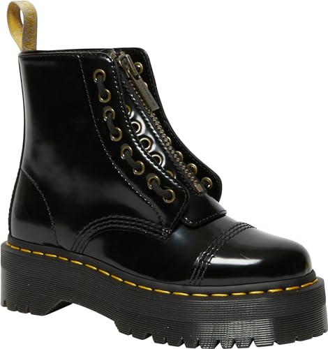 Dr. Martens Mädchen Dr. Martens bovver boots, Schwarz, 40 EU