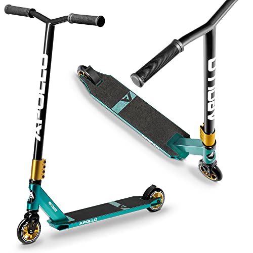 Apollo Stunt Scooter - Star Pro | HighQuality eloxierter Profi Stuntroller | Kinder Scooter mit ABEC 9 Kugellagern, 100mm Wheels | Stunt Scooter Erwachsene Version, Roller |Trick Roller für Teenies