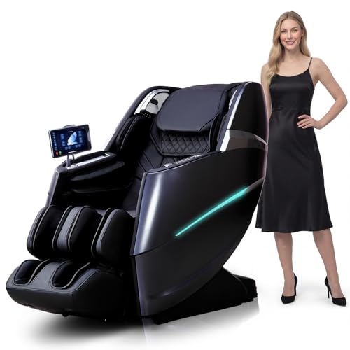 HealthRelife 2026 Business Class 4D Massagesessel DIY-Programme Schwarz