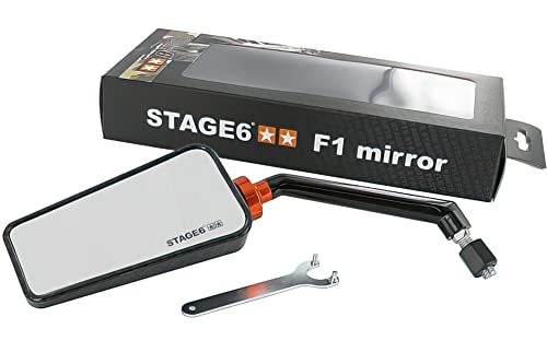 Spiegel Stage6 F1 links M8 Carbon-look glanz