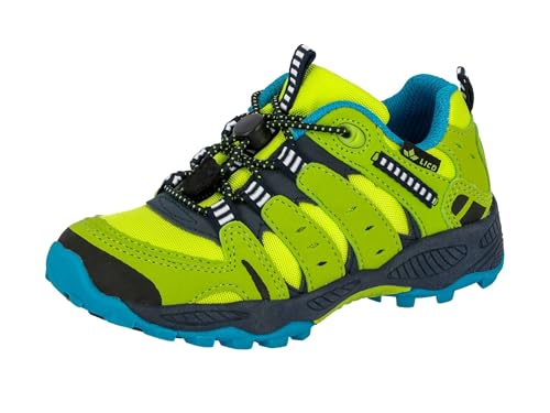 Lico Unisex Kinder Fremont Trekking-& Wanderhalbschuhe, Lemon Marine Petrol, 32 EU