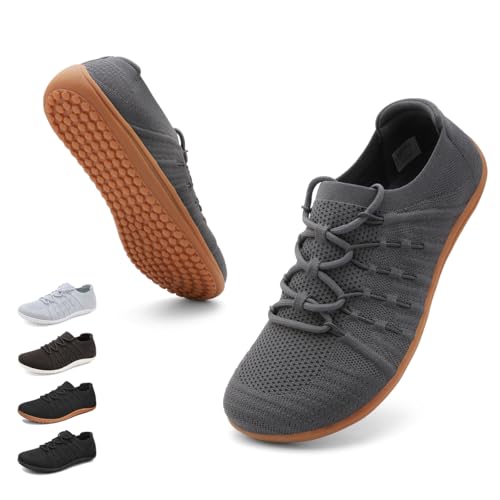 ZOEASHLEY Barfußschuhe Herren Breite Füße Sommer Schuhe Barfussschuhe Zehenschuhe Barefoot Shoes Men