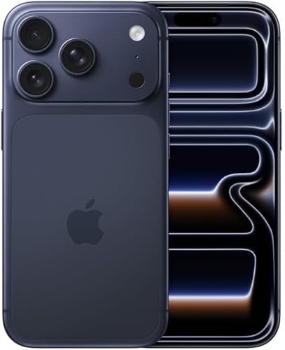 Apple iPhone 17 Pro, 256GB, SIM Global, Tiefblau- Unlocked (Generalüberholt)