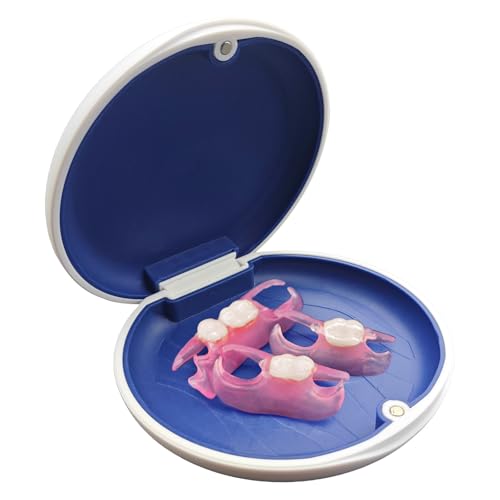 Maßgefertigte Teilprothese für Zahnlücken – Herausnehmbarer Provisorischer Zahnersatz für Frauen Männer, Zahnprothese mit perfektem Sitz. Einfache Anwendung für Ihr perfektes Lächeln zu Hause (4 Zahn)