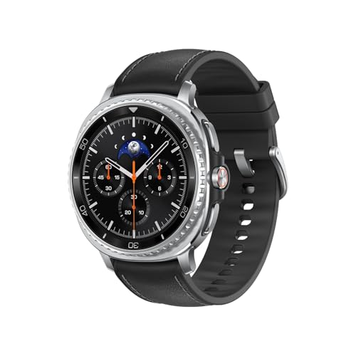 Samsung Galaxy Watch8 Classic Smartwatch, Fitness-Uhr und Fitness Tracker, Hybrid Band und Wearable Display, Drehbare Lünette, 64 GB Speicher, 46 mm, Bluetooth, Black, 3 Jahre Herstellergarantie