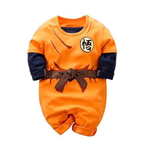 IURNXB Baby Strampler Overall Langarm Cartoon Rolle die Babykleidung Spielt