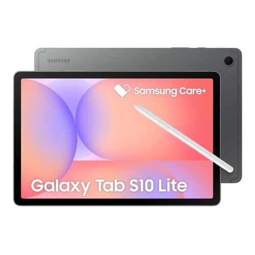 SAMSUNG Galaxy Tab S10 Lite mit S-Pen | 128 GB, 6 GB RAM, nur Wi-Fi | 10,9 Zoll 90 Hz LCD, Android 15 WiFi 6 Tablet, Akku für den ganzen Tag | Internationales Modell X400