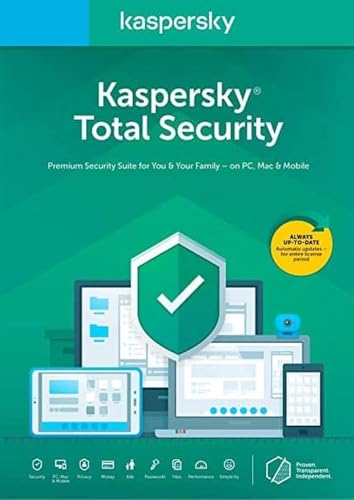 nextradeitalia Kaspersky Total Security 2026 PC/Mac/Android/iOS -1 Anno- 1 Dispositivo