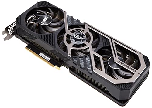 Palit GeForce RTX 3080 GamingPro 10GB GDDR6X Ray-Tracing Grafikkarte, 8704 Core, 1440MHz GPU, 1710MHz Boost, 3X DisplayPort, HDMI, Advanced TurboFan 3.0, NED3080019IA-132AA