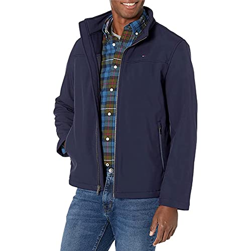 Tommy Hilfiger Herren Aktive Softshelljacke / 300/400 500/500 / 500/5000000000000000000000000000000000000000000000000000000000 Shell-Jacke, Midnight, Large