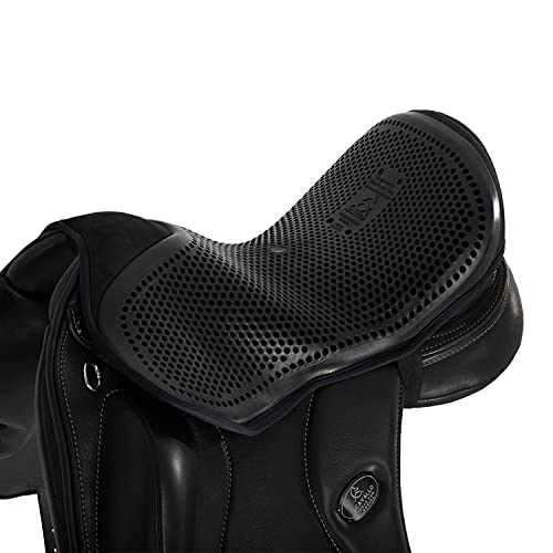 Acavallo Sitzpolster mit Gel seat saver dressage out 10mm schwarz Gr. L