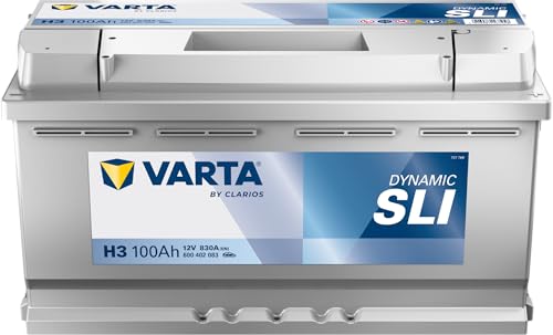 Varta lead acid, 6004020833162 Autobatterie Silver Dynamic H3 12 V 100 Ah 830 A