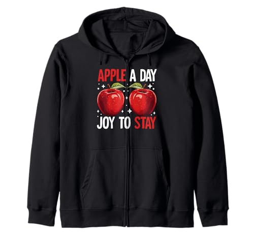 Apple a Day Joy to Stay Apple Kapuzenjacke
