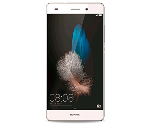 Huawei P8 lite Dual-SIM Smartphone (12,7 cm (5 Zoll) Touch-Display, 16 GB Speicher, Dual SIM, Android 5.0) weiß