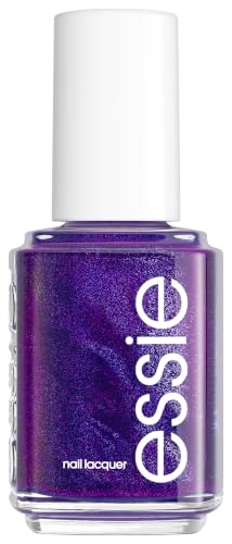 Essie Nagellack für farbintensive Fingernägel, Nr. 1021 Prima Plum, lila-schimmernd, 13,5 ml