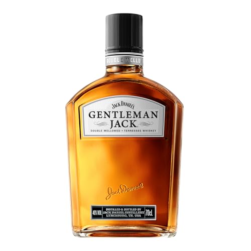 Jack Daniel's Gentleman Jack - Tennessee Whiskey -‎ Ein hochwertiges Geschenk - Ein Mix aus Karamell, Minze und dunklen, reifen Äpfeln - 0.7L/40% Vol.