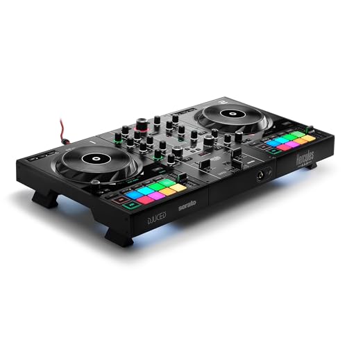 Hercules DJControl Inpulse 500 - 2-Deck DJ-USB-Controller für Serato DJ Lite und DJUCED