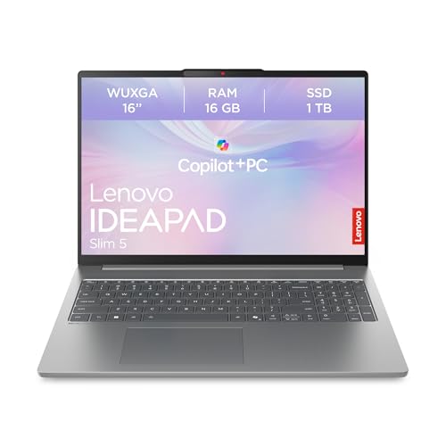 Lenovo IdeaPad Slim 5 Laptop | Copilot+ PC | 16